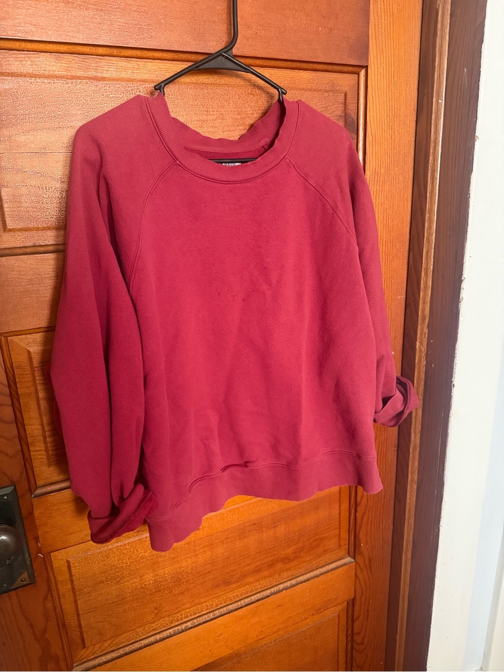 Old Navy Red Crewneck Sweatshirt